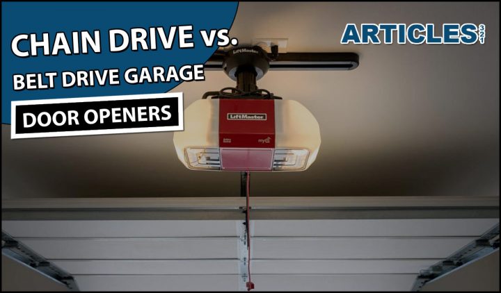 Belt Drive Garage Door Openers, Chain Drive Garage Door Opener Vs Belt