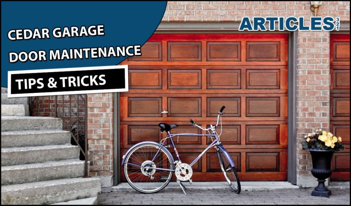 Cedar Garage Door Maintenance Tips