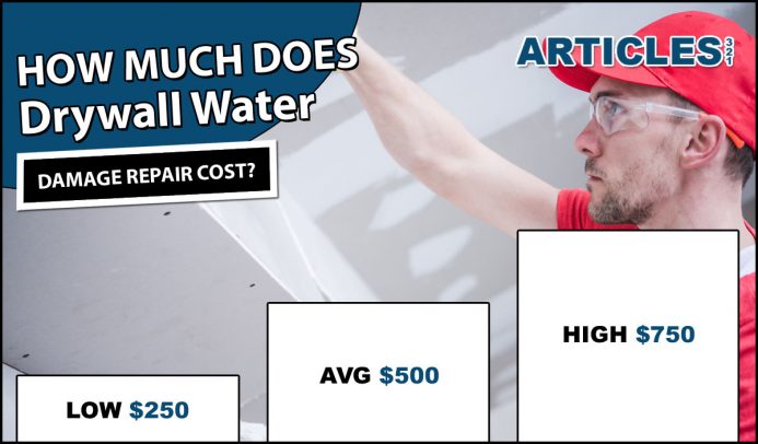 How Much Does Drywall Water Damage Repair Cost?