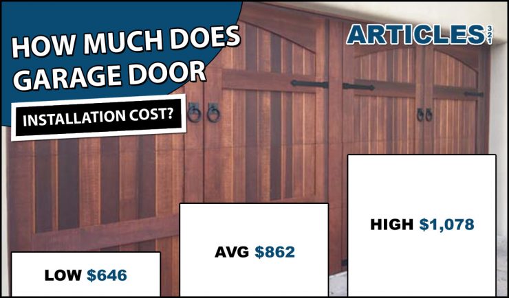 Garage Door Repair Cost 2019 - Garage Door Installation Costs 740x434