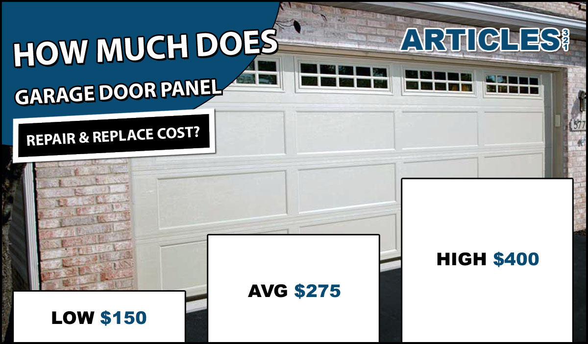Garage Door Panel Replacement Cost