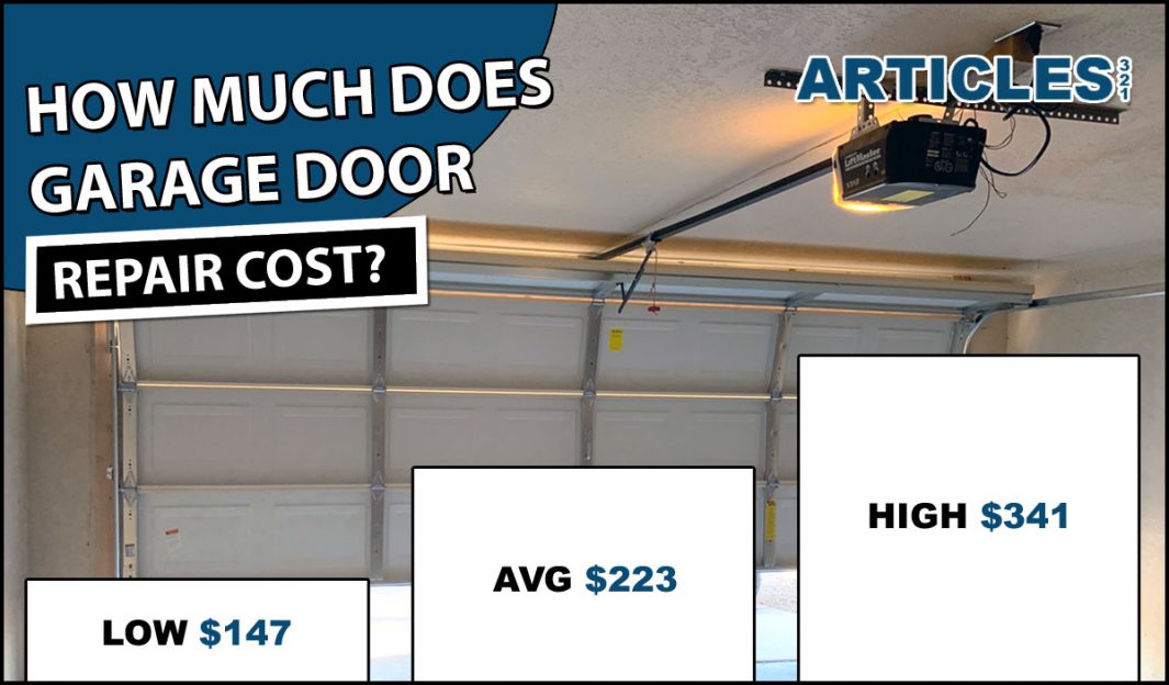 Garage Door Repair Cost 2019 Average Prices